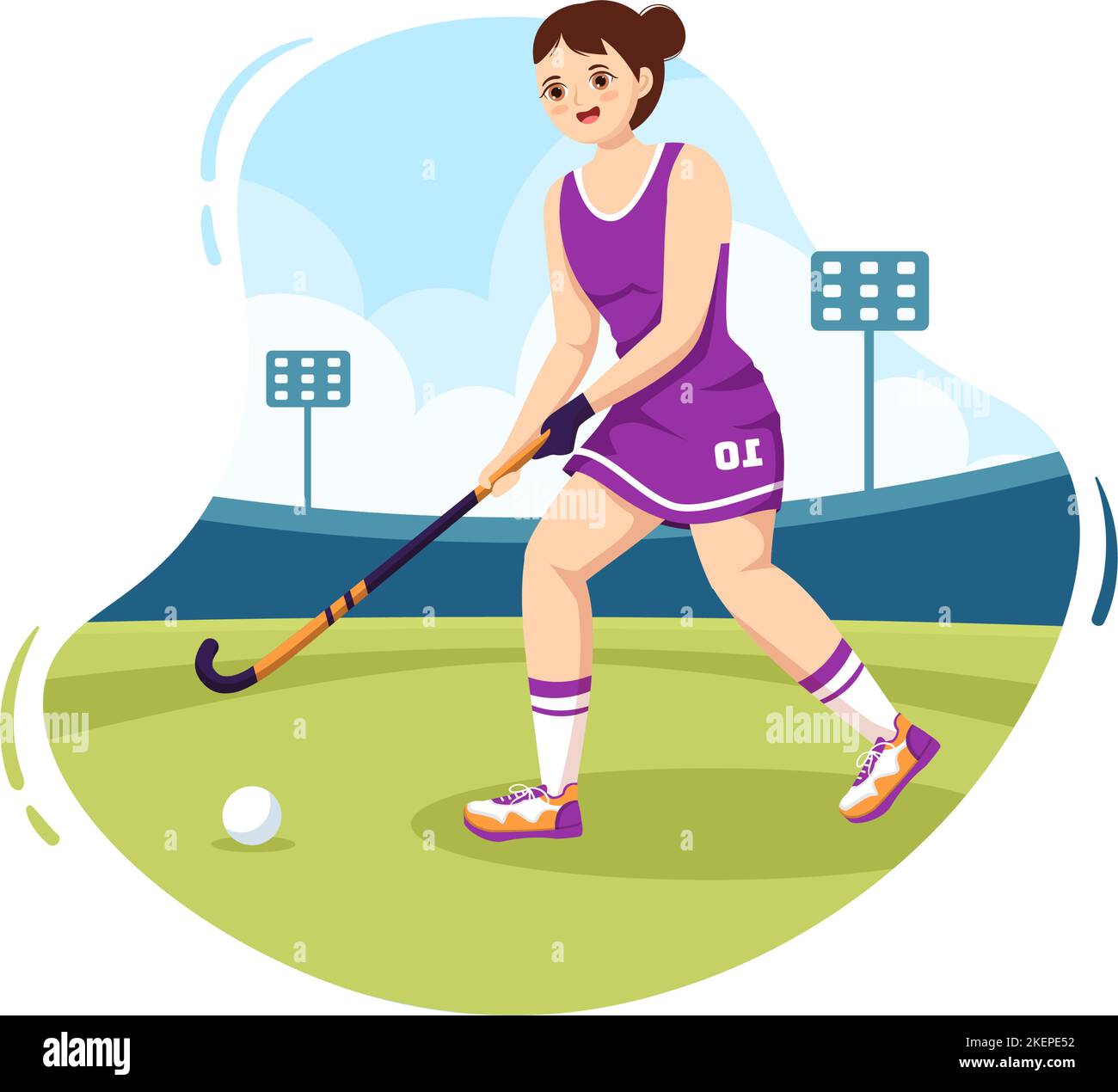 Hockey Puck Through Sword