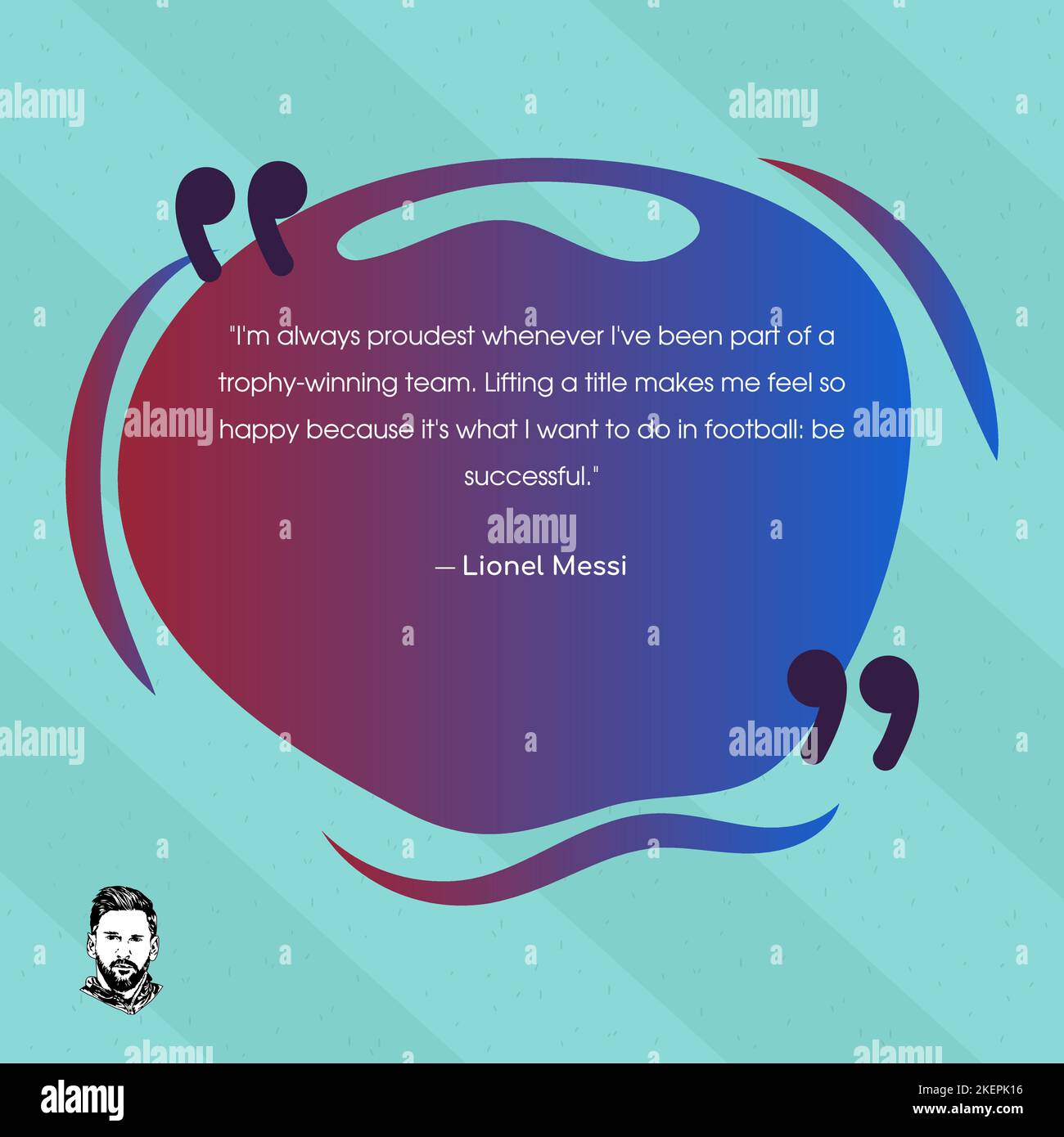 Lionel Messi Quotes For Inspiration And Motivation Portrait Drawing