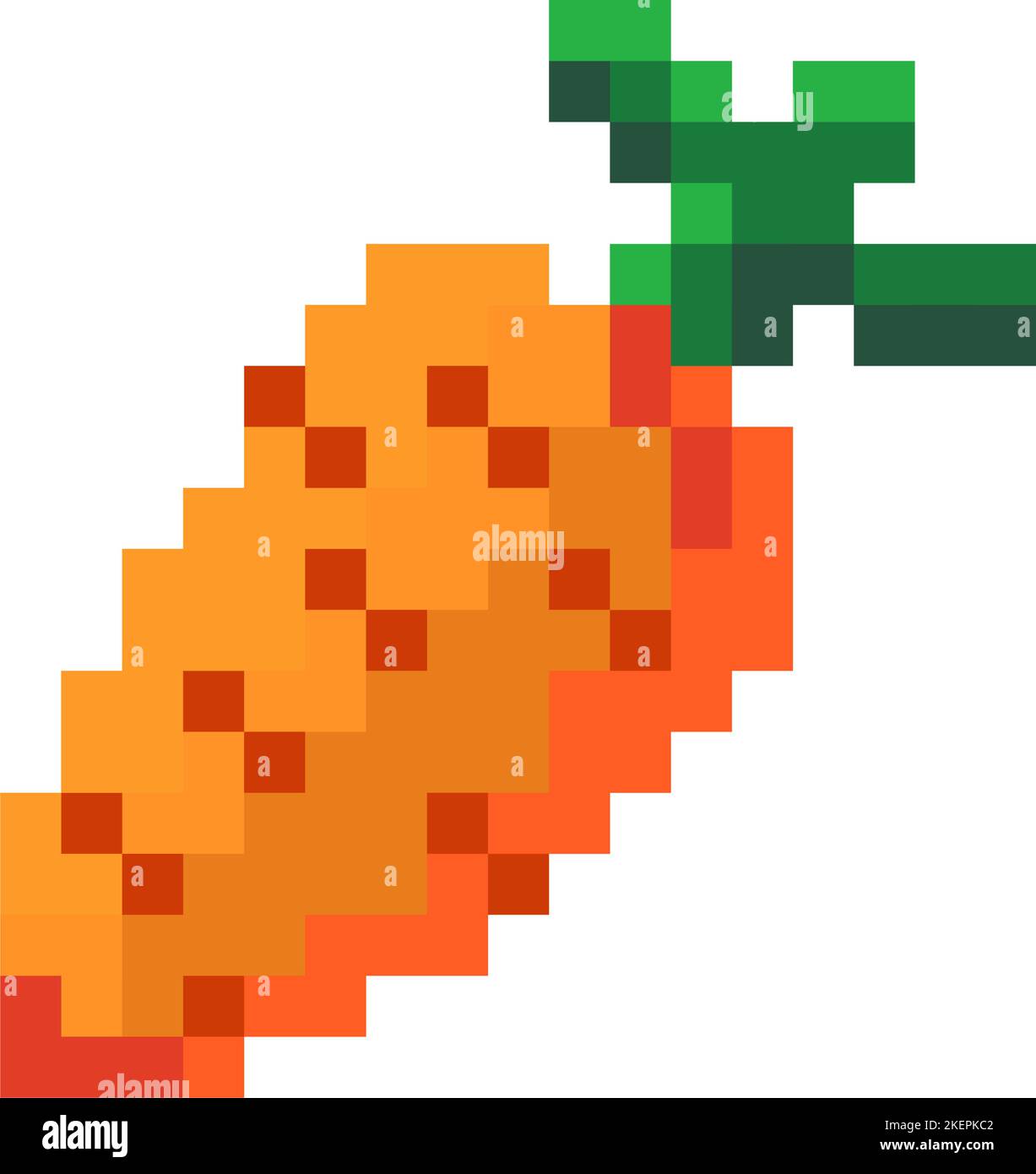 pixel art watermelon icon. 32x32 pixels. Vector illustration on a