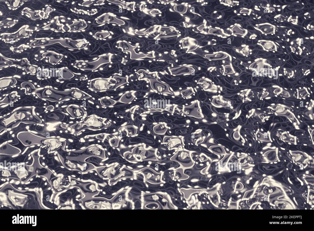 Background of molten metal, liquid steel closeup. Liquid metal texture