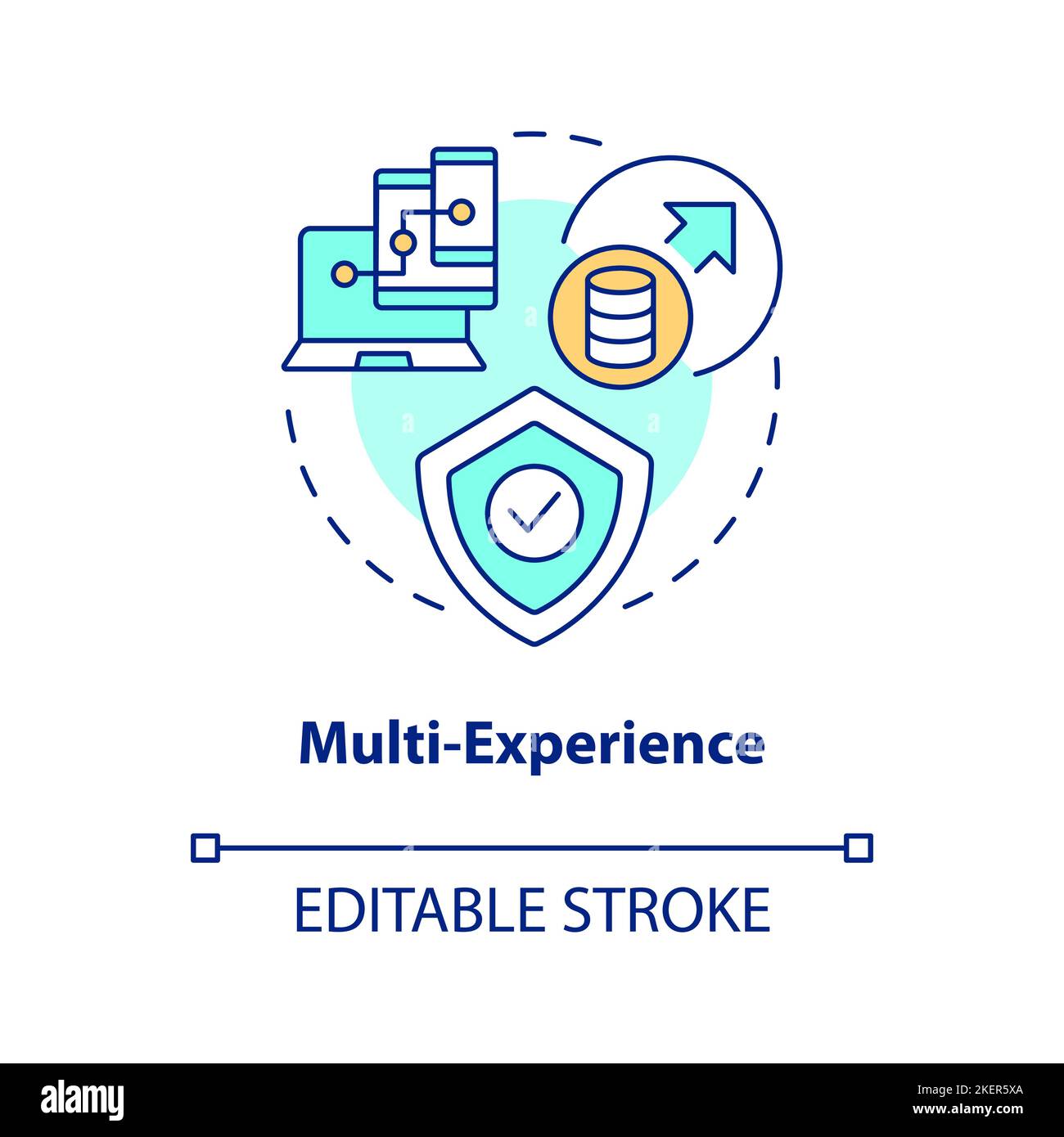 Multi experience concept icon Stock Vector Image & Art Alamy