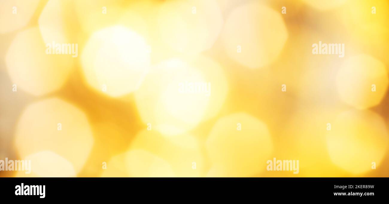 christmas beautifull shiny gold background. sparkle festive blurred bokeh. Stock Photo