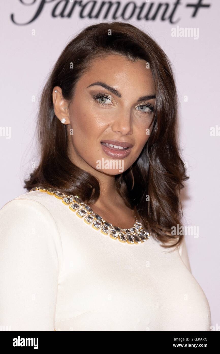 Dusseldorf, Germany. 13th Nov, 2022. Elettra Lamborghini arrives at  Nachtresidenz during the MTV Europe Music Awards 2022, on November 13, 2022  in Dusseldorf, Germany. Photo by David Niviere/ Credit: Abaca  Press/Alamy Live