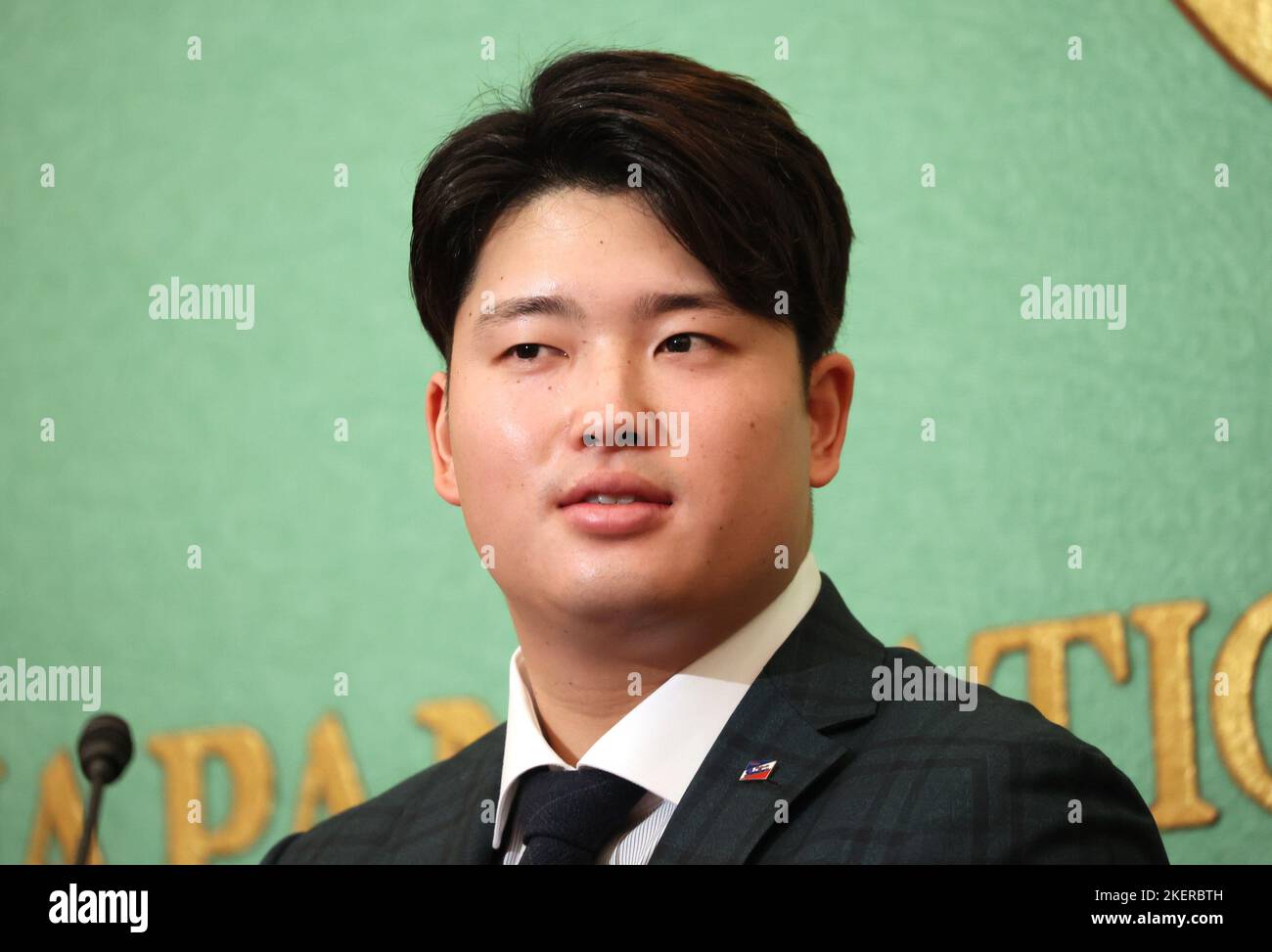 Tokyo japan 14th nov 2022 japan s triple crown baseball slugger