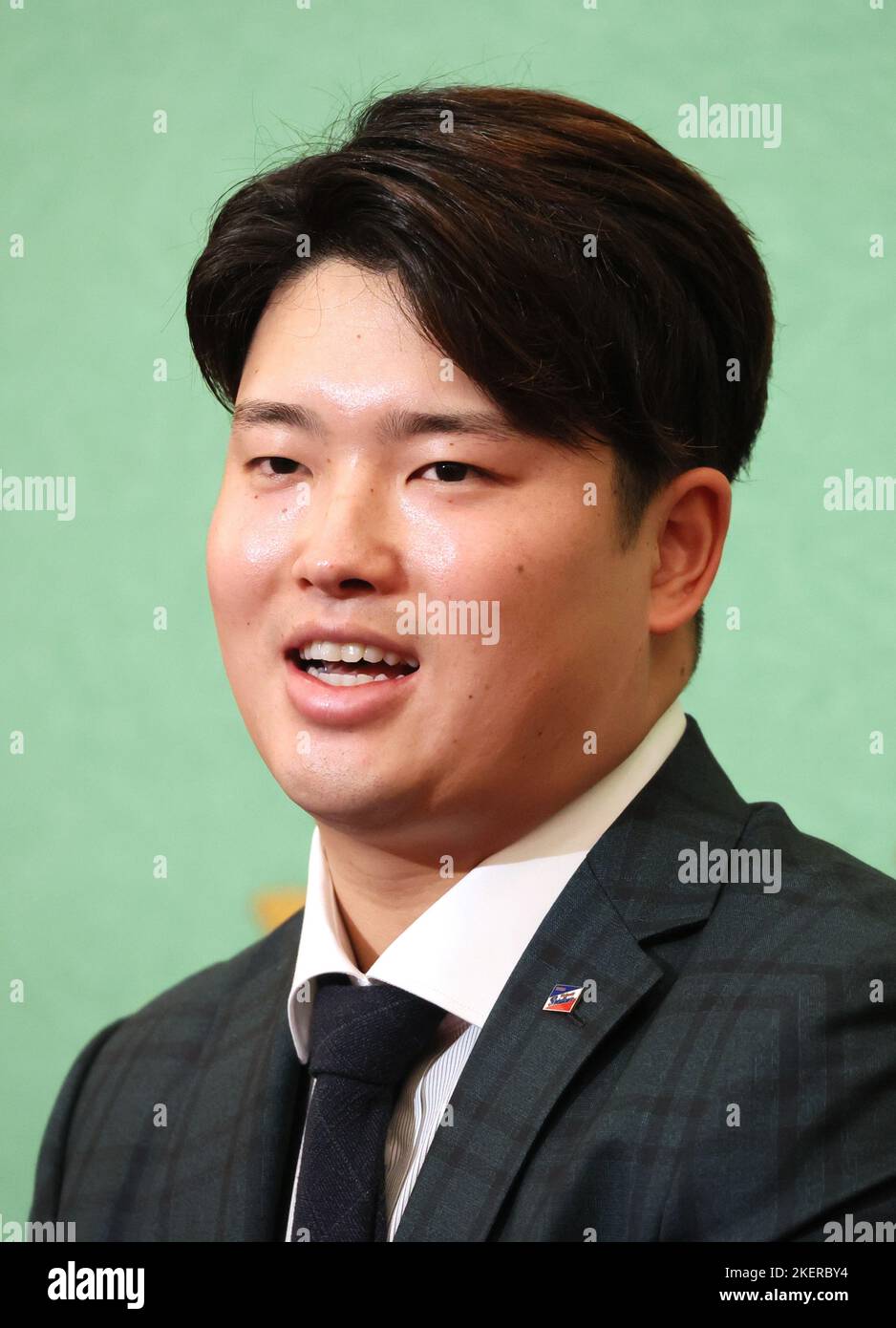 Tokyo japan 14th nov 2022 japan s triple crown baseball slugger