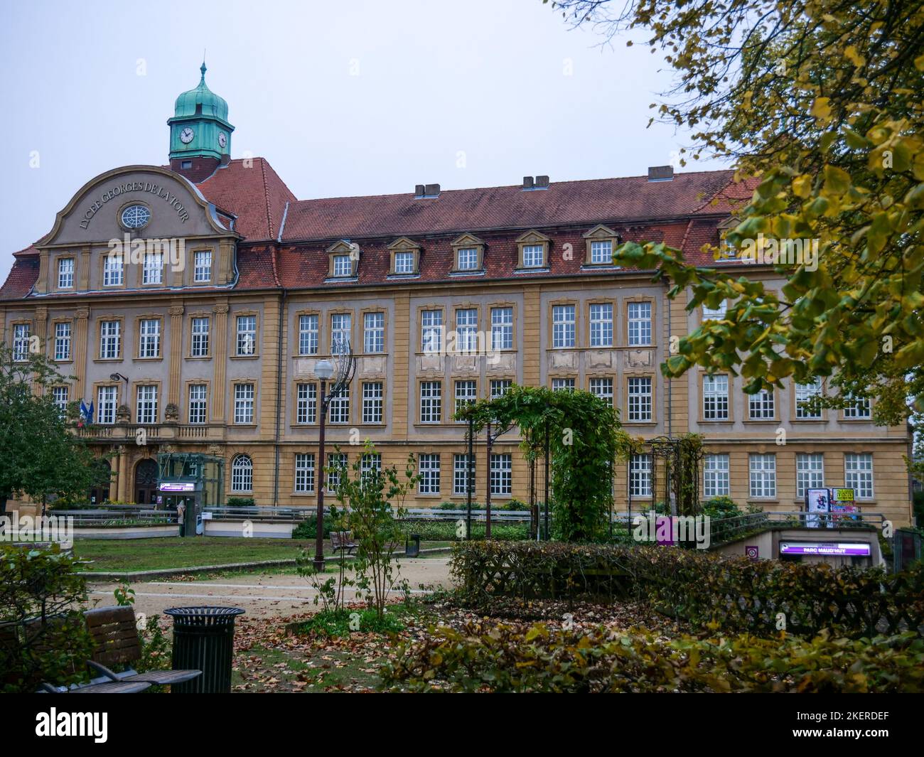 Lycée Georges de la Tour - Site de Maud'Huy, Metz, Moselle, Lorraine, Grand Est region, France Stock Photo