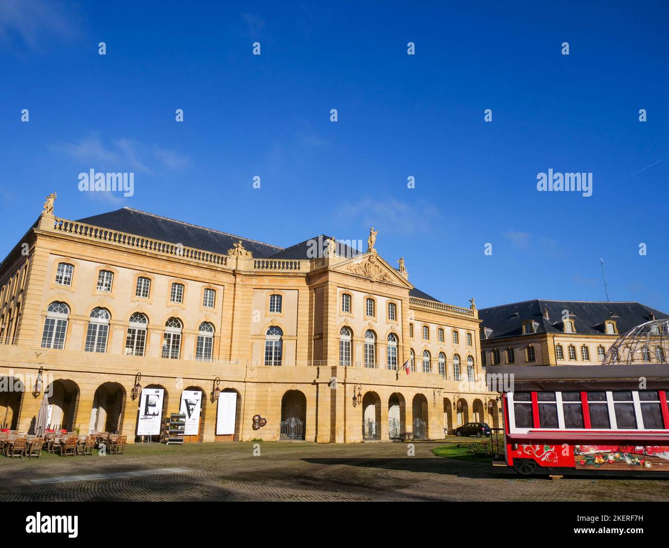 Opera Theater, Metz, Moselle, Lorraine, Grand Est region, France Stock Photo