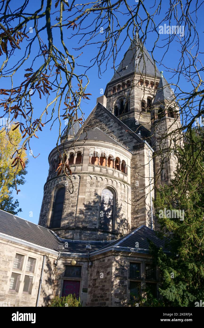 Temple Neuf, Protestant church, Metz, Moselle, Lorraine, Grand Est region, France Stock Photo