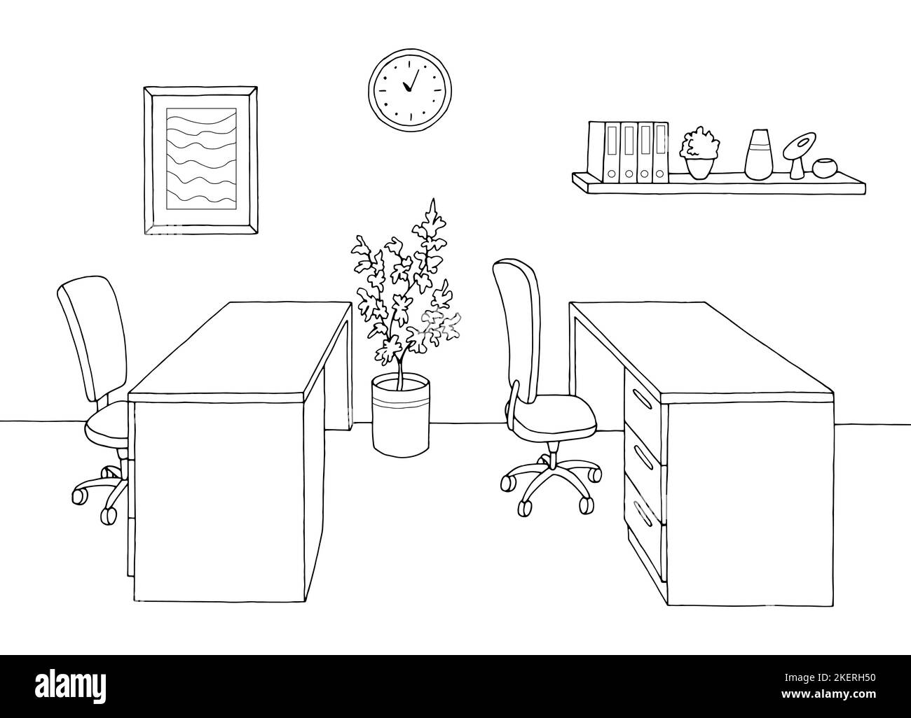 office clip art black and white