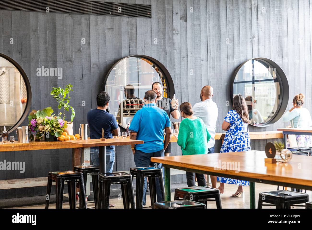 Four Pillars gin distillery in Healesville, Yarra Valley near Melbourne