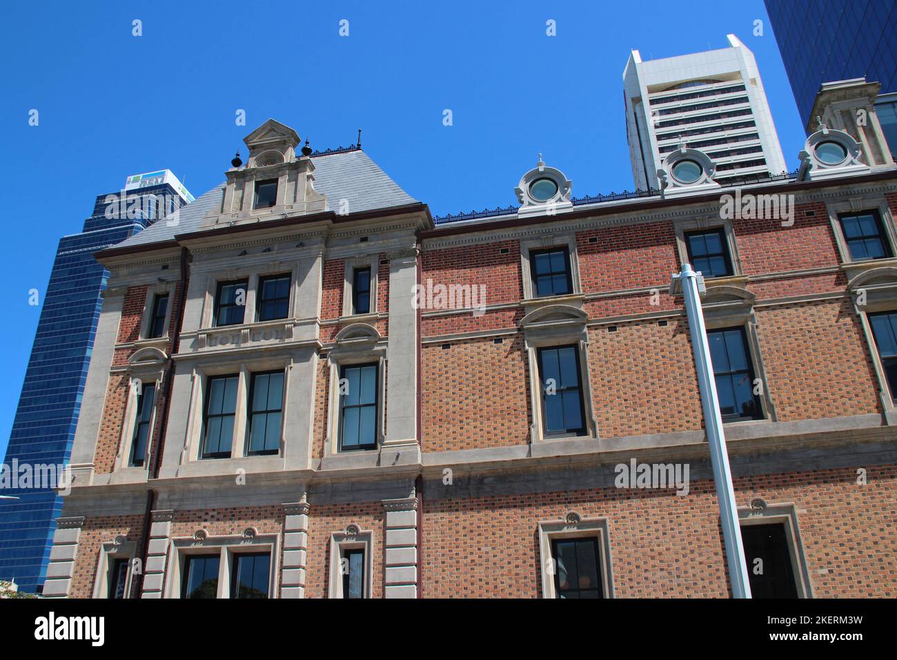 old brick buildings (state buildings) in perth in australia Stock Photo Alamy