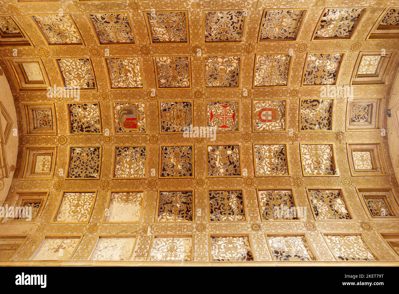 Convent of Christ in Tomar, Portugal. Unesco World Heritage. Historic ...