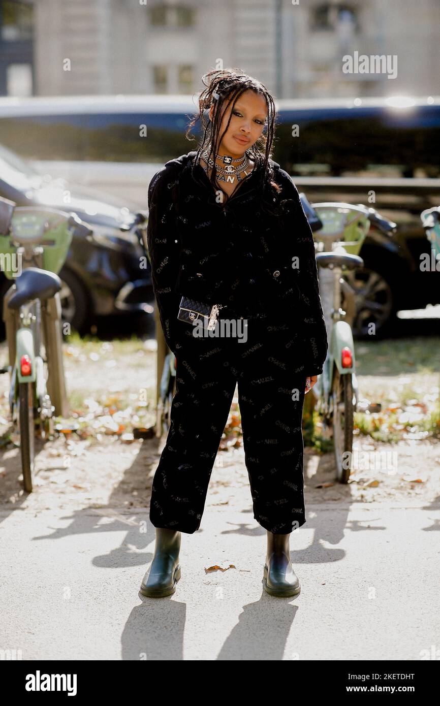 Street style, Kodak Black arriving at Rhude Spring-Summer Menswear 2023  show, held at UPMC, Paris, France, on June 22nd, 2022. Photo by Marie-Paola  Bertrand-Hillion/ABACAPRESS.COM Stock Photo - Alamy