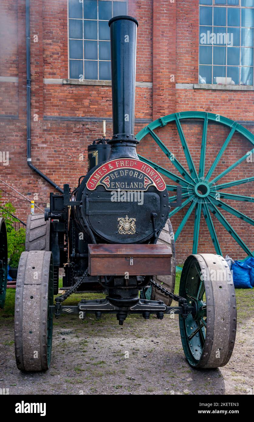 J & F Howard Traction Engine 'Britannia'; Number 201; Built in 1872 Stock Photo