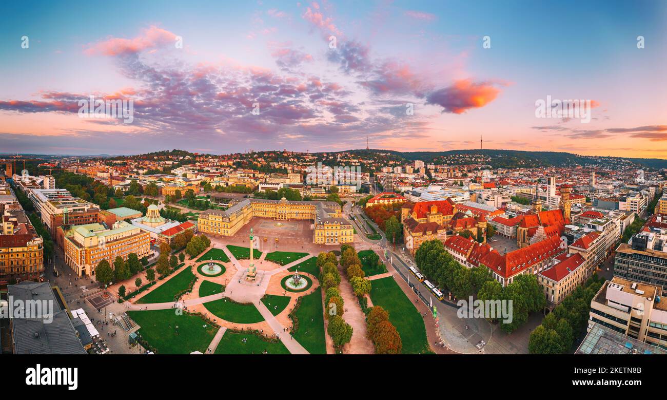Schlossplatz in stuttgart germany hi-res stock photography and images ...