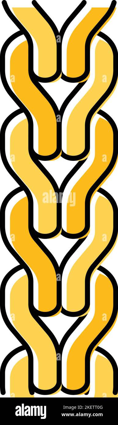 foxtail chain color icon vector illustration Stock Vector Image & Art ...