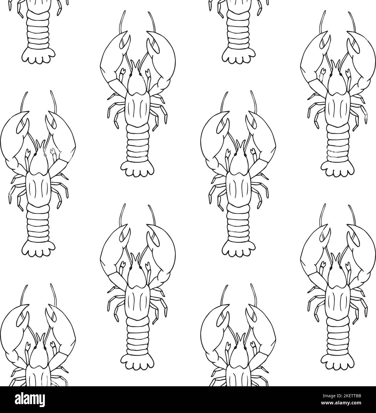 Lobster Outline Lobster Pattern Use The Printable Out vrogue.co