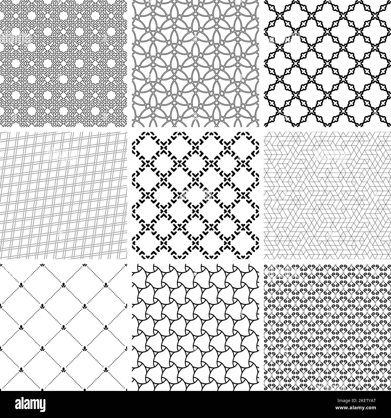 Simla's Pattern Simpless Stock Vector Images - Alamy