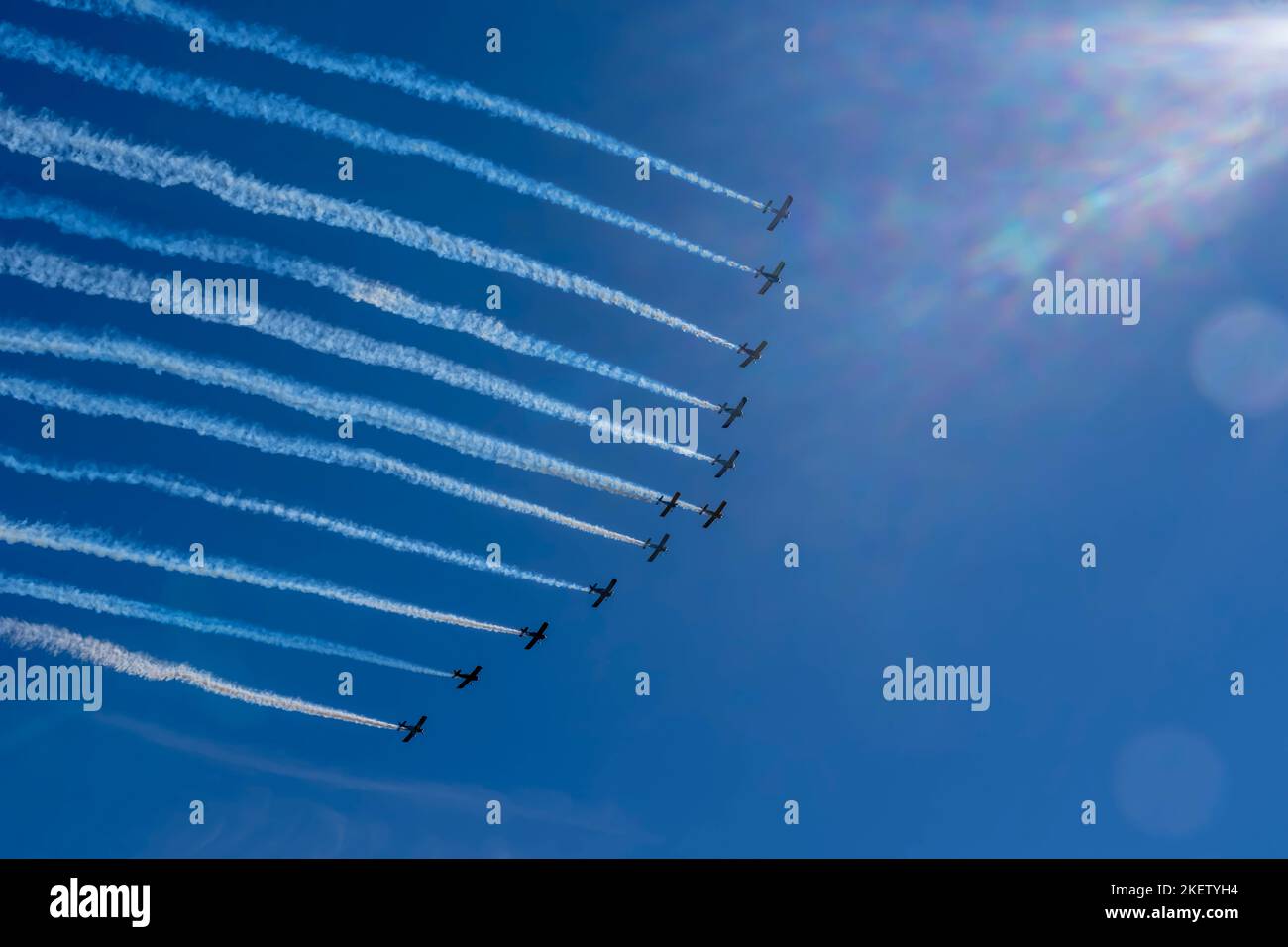 Monroe, NC, USA. 13th Nov, 2022. A World War 2 aircraft performs