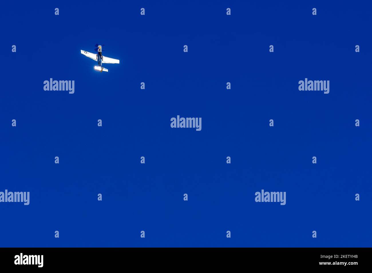 Monroe, NC, USA. 13th Nov, 2022. A World War 2 aircraft performs