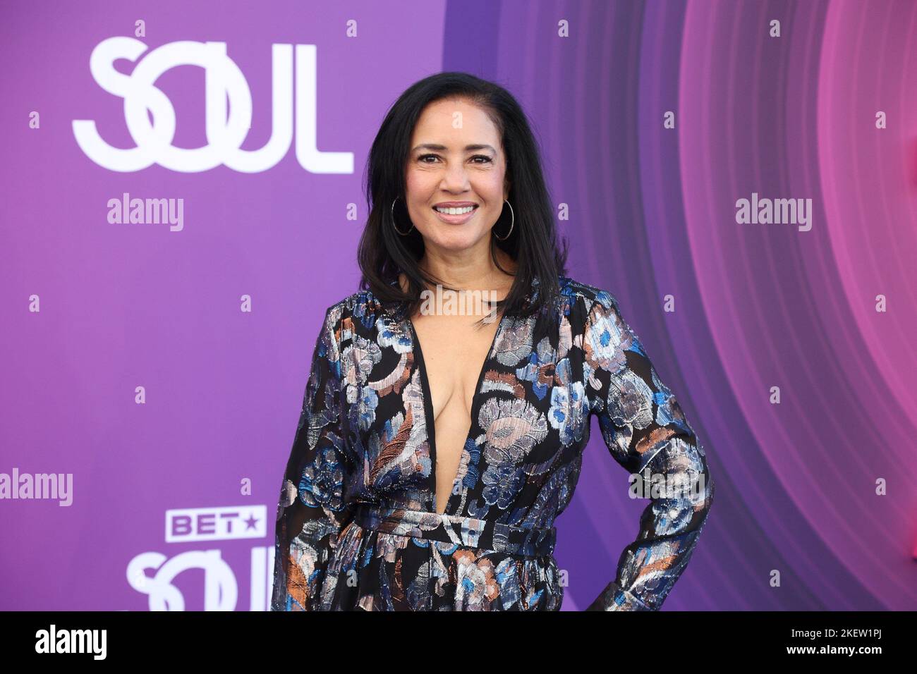 Las Vegas, NV, USA. 13th Nov, 2022. EVP, Programming Operations & Business and Legal Affairs for BET Nadja Webb at arrivals for Soul Train Awards 2022 - Part 1, Orleans Arena at Orleans Hotel and Casino, Las Vegas, NV November 13, 2022. Credit: JA/Everett Collection/Alamy Live News Stock Photo