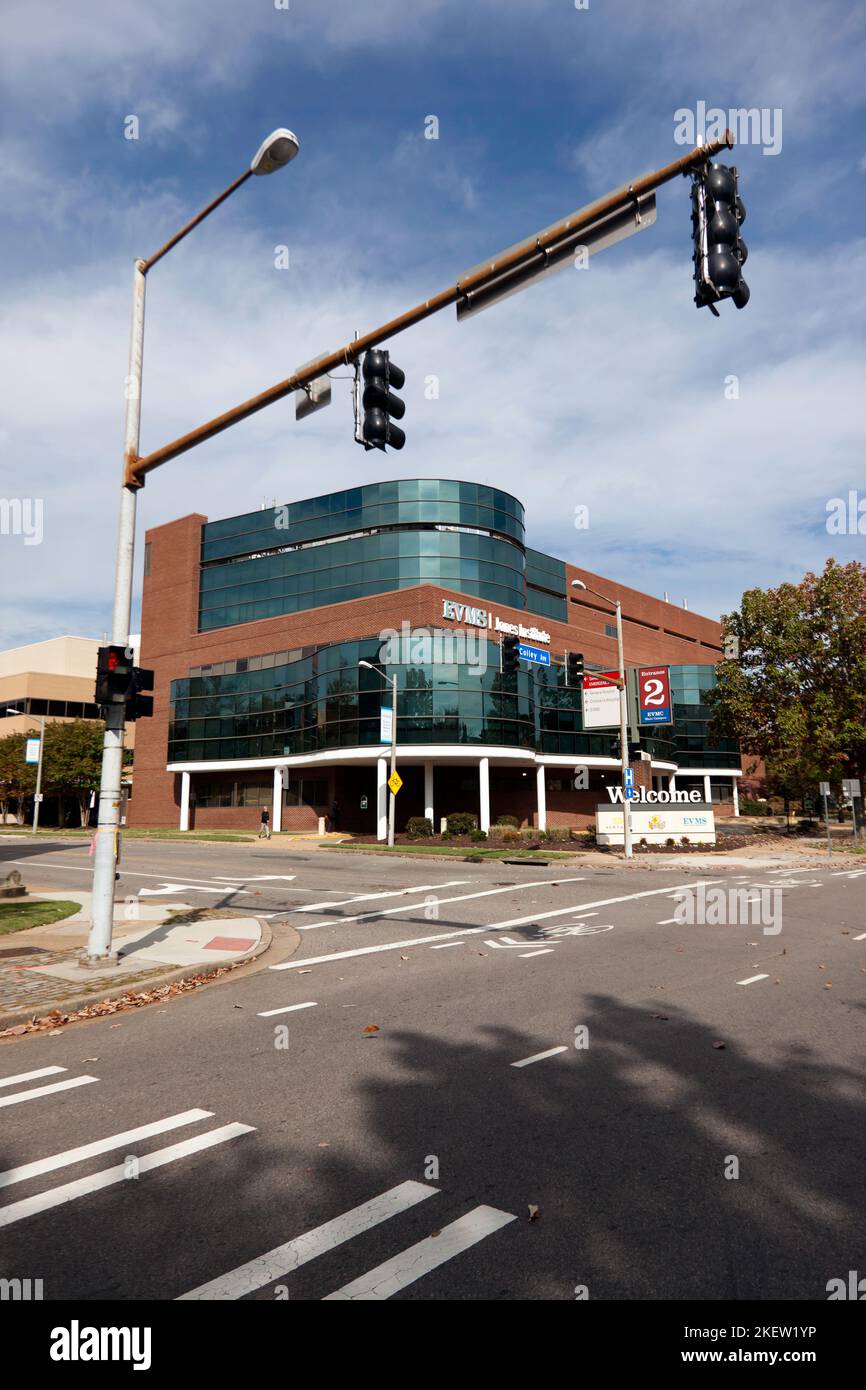 View of the Jones Institute for Reproductive Medicine, Eastern Virginia Medical Campus, Norfolk, Virginia, U.S. Stock Photo