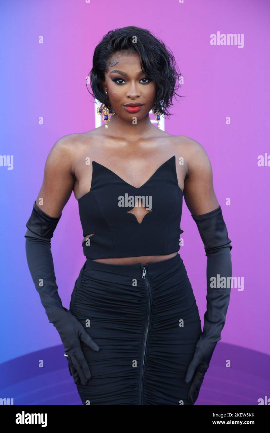 Las Vegas, NV, USA. 13th Nov, 2022. Coco Jones at arrivals for Soul