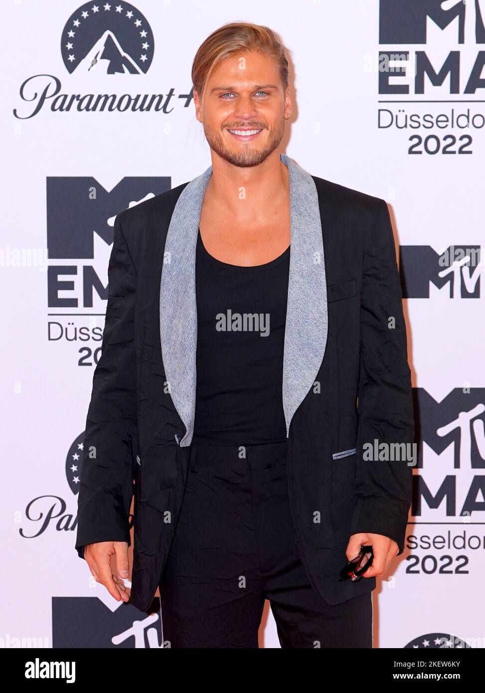 Rurik Gislason attending the MTV Europe Music Awards 2022 held at the PSD Bank Dome, Dusseldorf. Picture date: Sunday November 13, 2022. Stock Photo