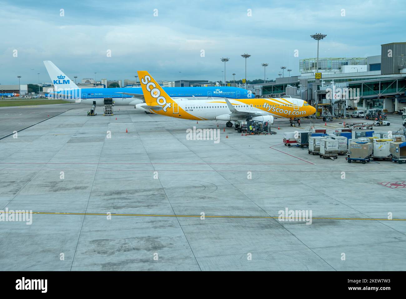 Changi International Airport in Singapore. Changi Airport serves more ...