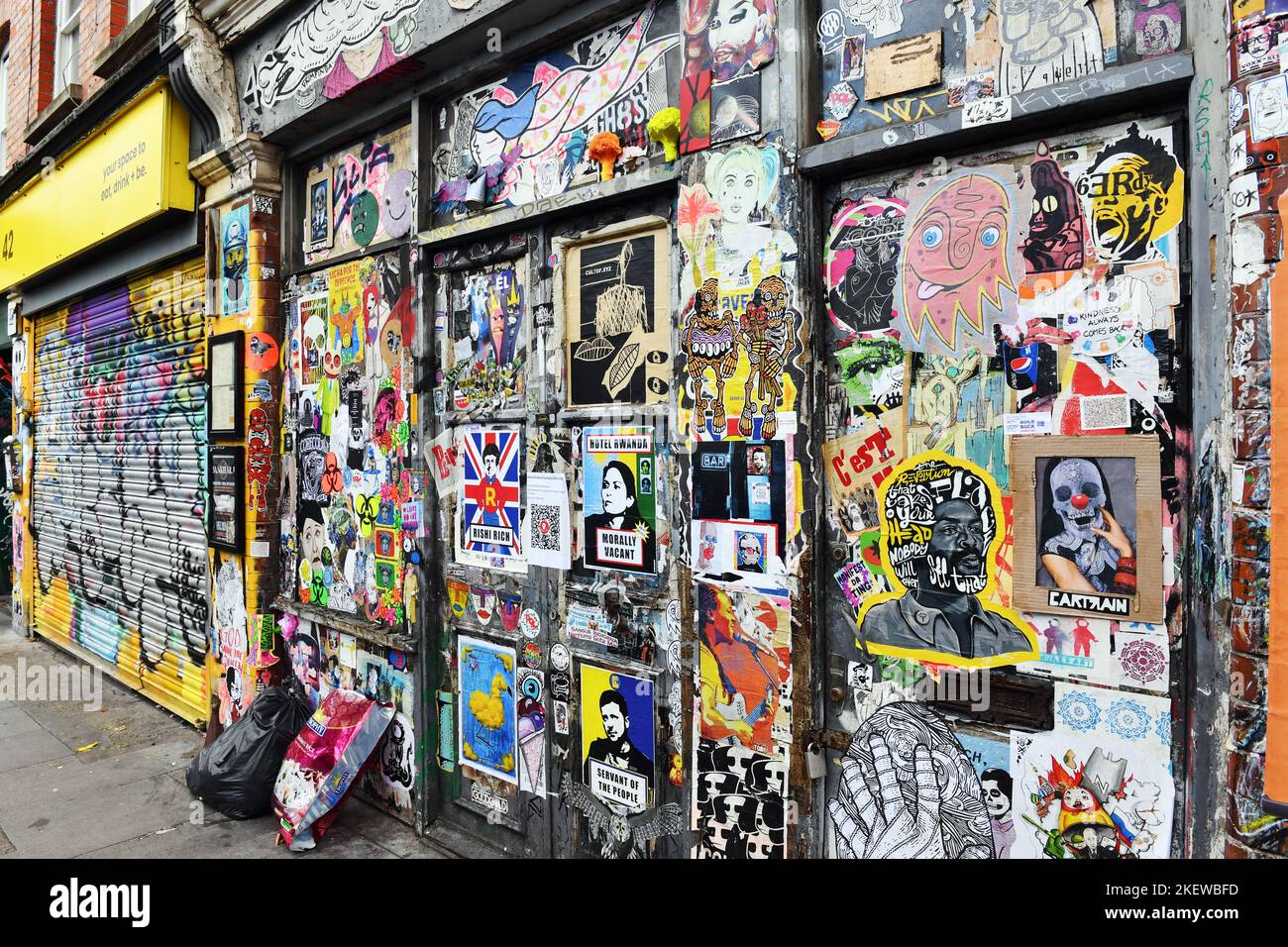 Street art in London England Stock Photo Alamy