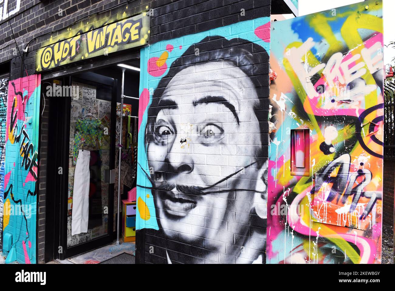 Street art in London England Stock Photo Alamy