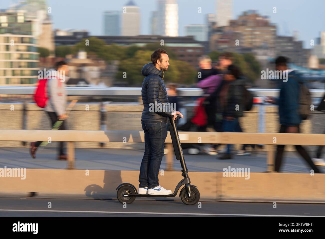 E scooters private hires stock photography and images Alamy
