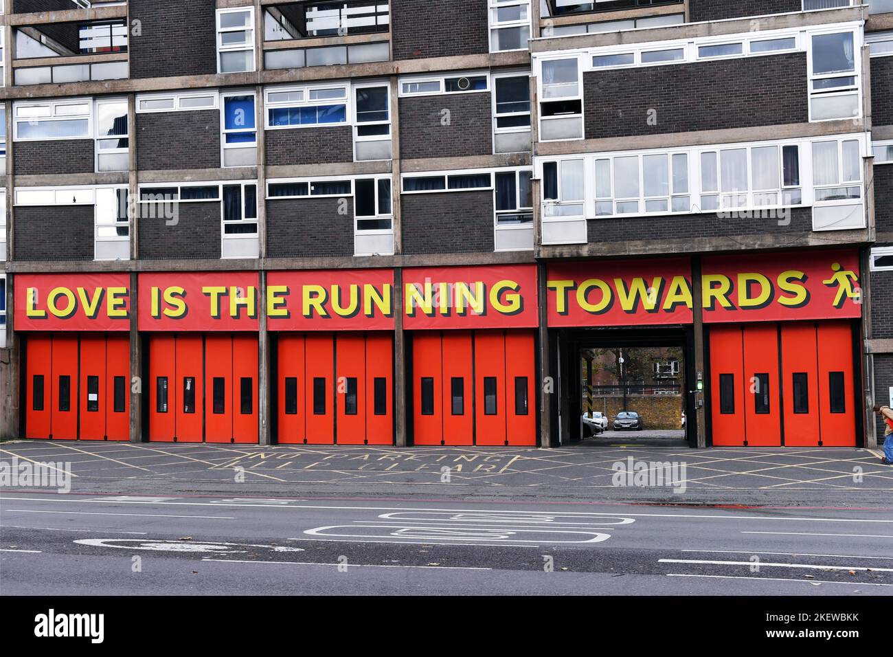 Shoreditch Fire Station - London - England Stock Photo