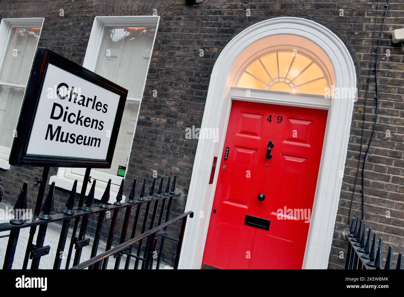 Charles Dickens Muséum - London - England Stock Photo