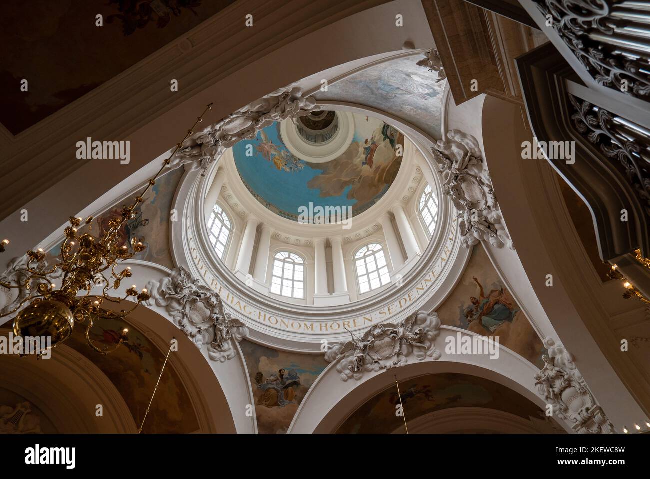 Stockholm Sweden Beautiful Interior Design Gustaf Vasa Church Dome Photo Inspiration