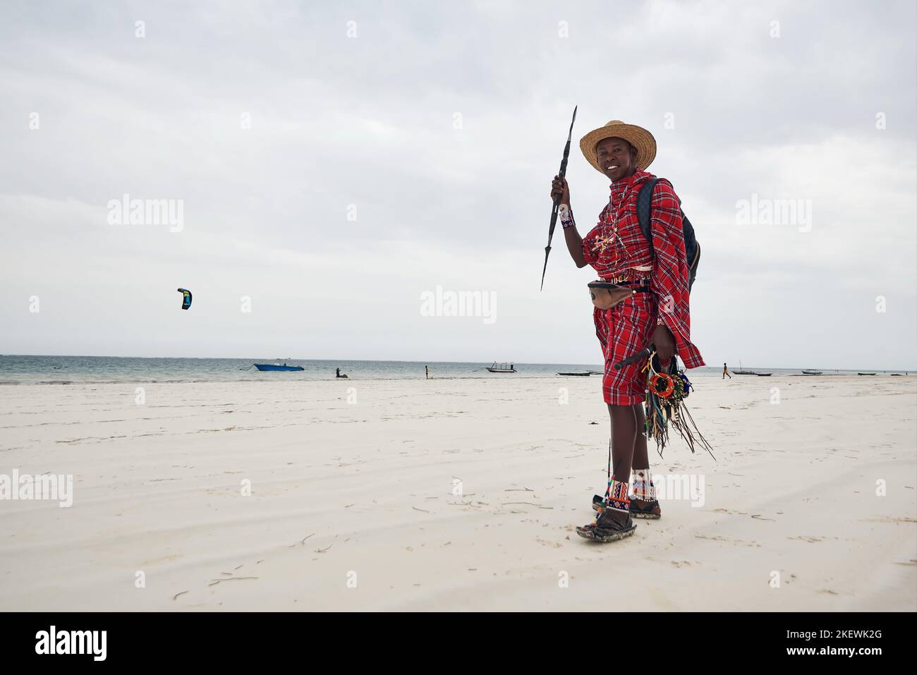 Samburu Maasai tribe indigenous people Kenyan portrait Zanzibar
