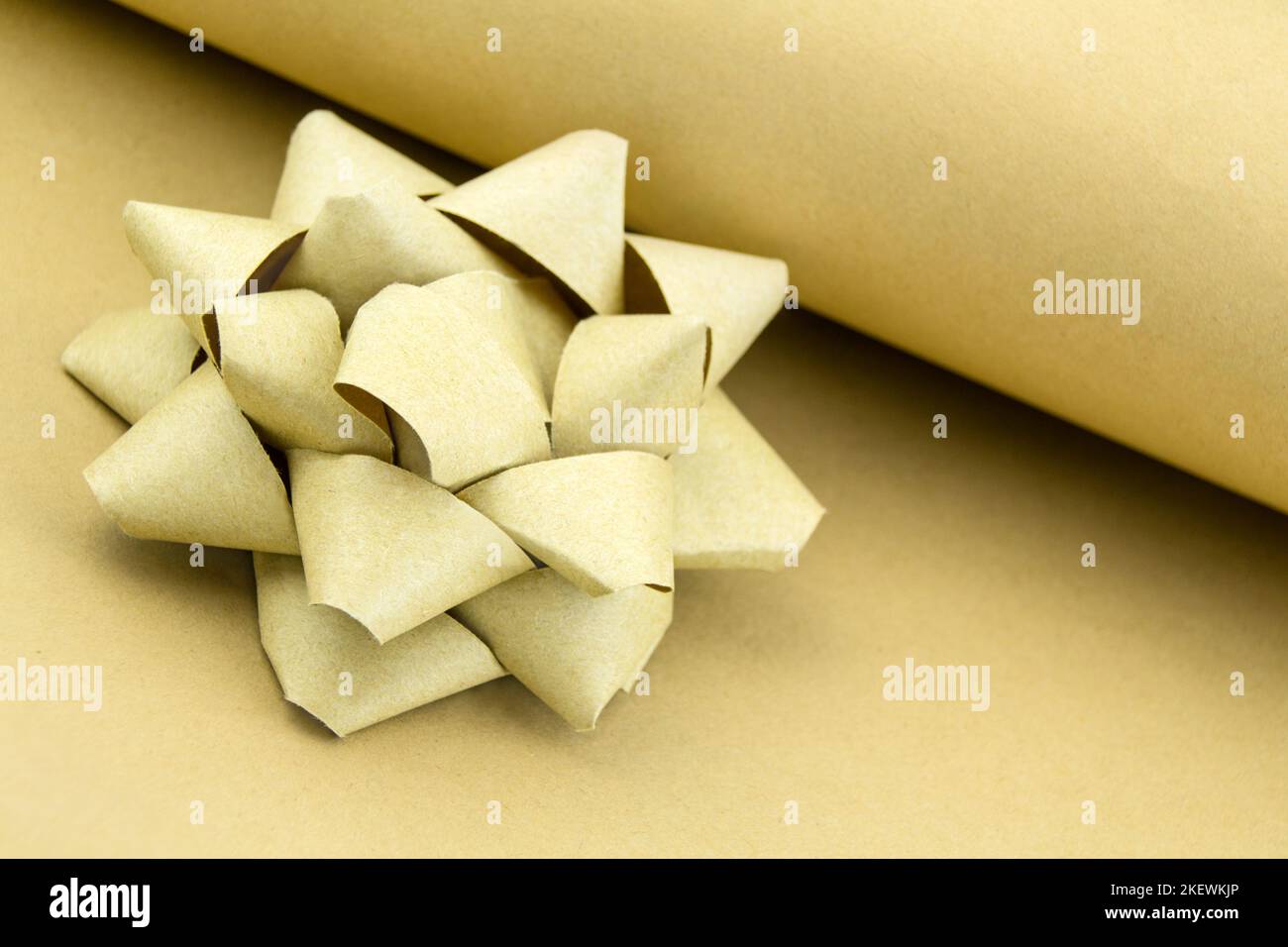 Eco-friendly recyclable natural decoration and gift wrap products Stock Photo
