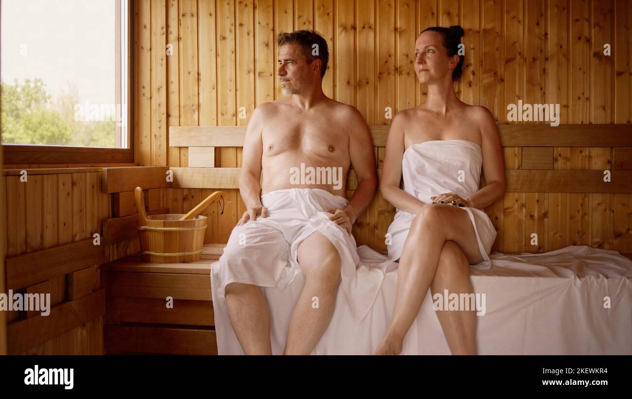 Mature man sauna hi-res stock photography and images - Page 2 - Alamy