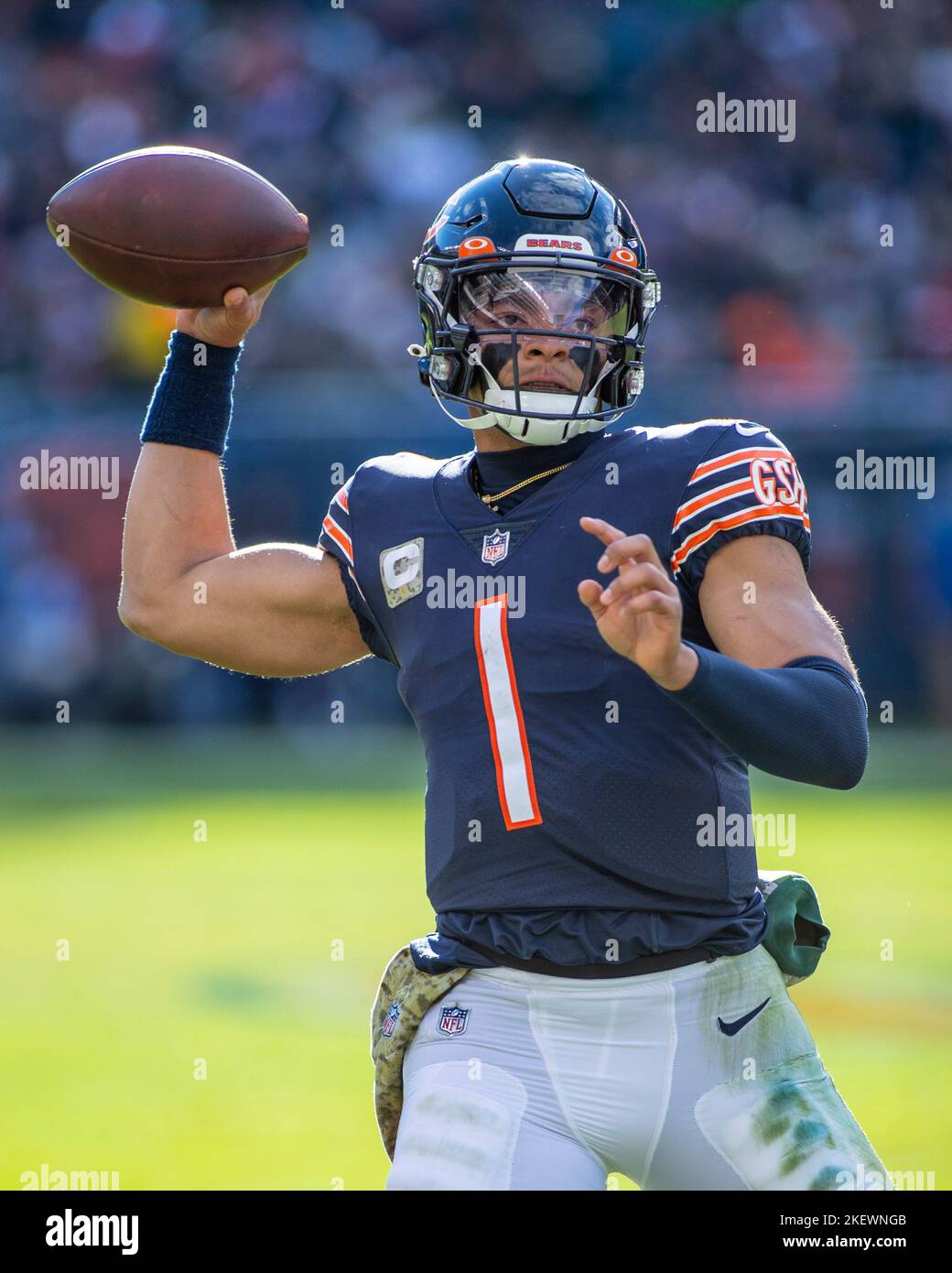 Chicago, IL, USA. 13th Nov, 2022. Detroit Lions #42 Justin Jackson in  action during a game against the Chicago Bears in Chicago, IL. Mike  Wulf/CSM/Alamy Live News Stock Photo - Alamy