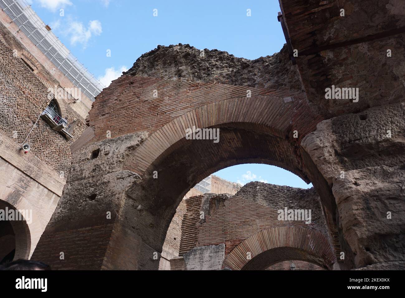 Ancient roman structures weather hi-res stock photography and images ...