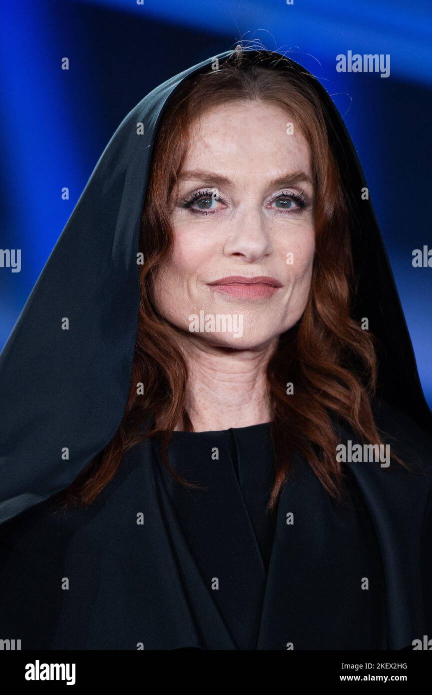 Marrakech, Morocco, November 14, 2022. Isabelle Huppert attending the