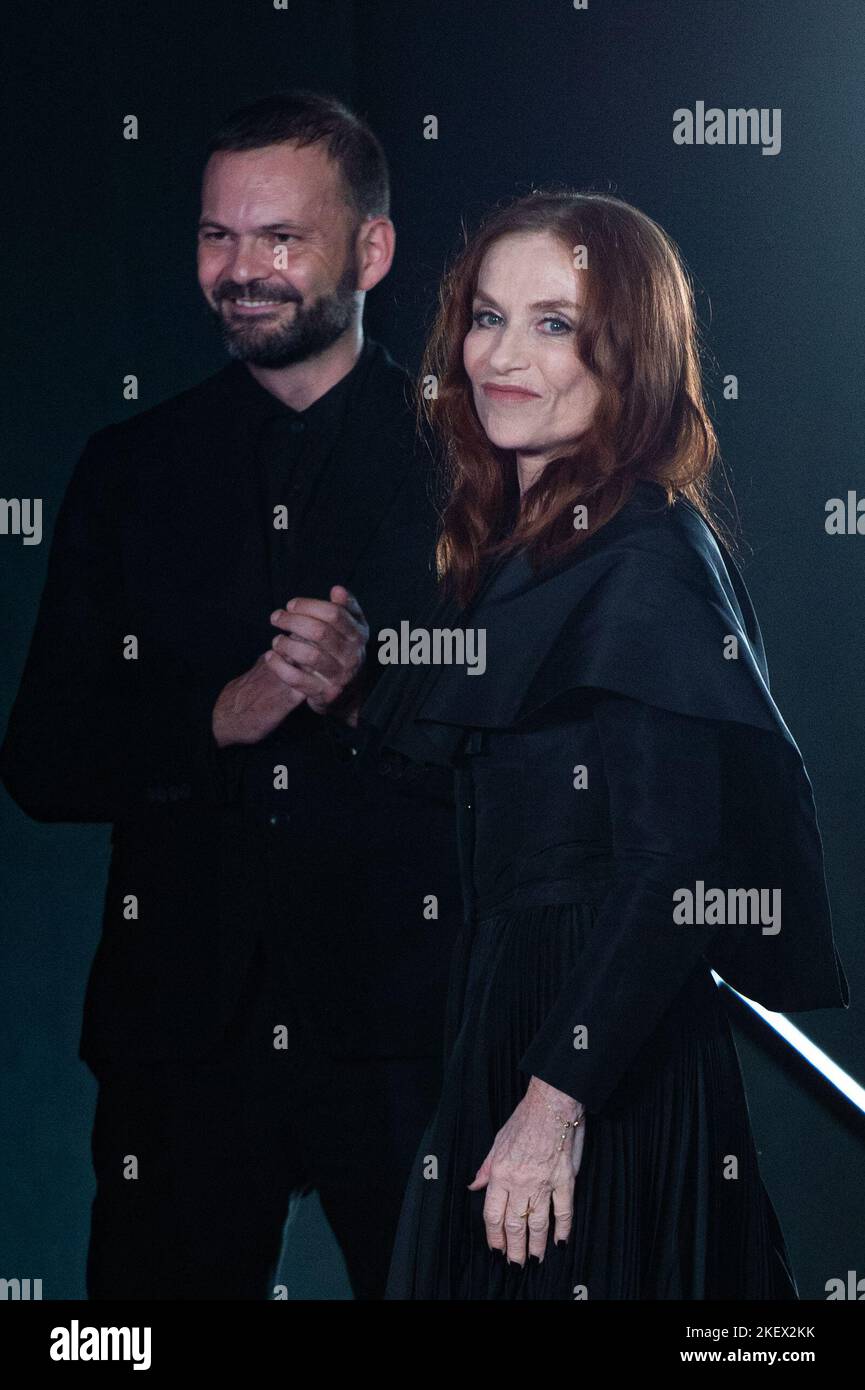 Marrakech, Morocco, November 14, 2022. Isabelle Huppert attending the