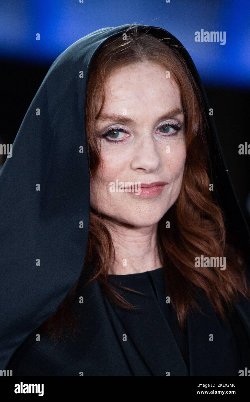 Marrakech, Morocco, November 14, 2022. Isabelle Huppert attending the