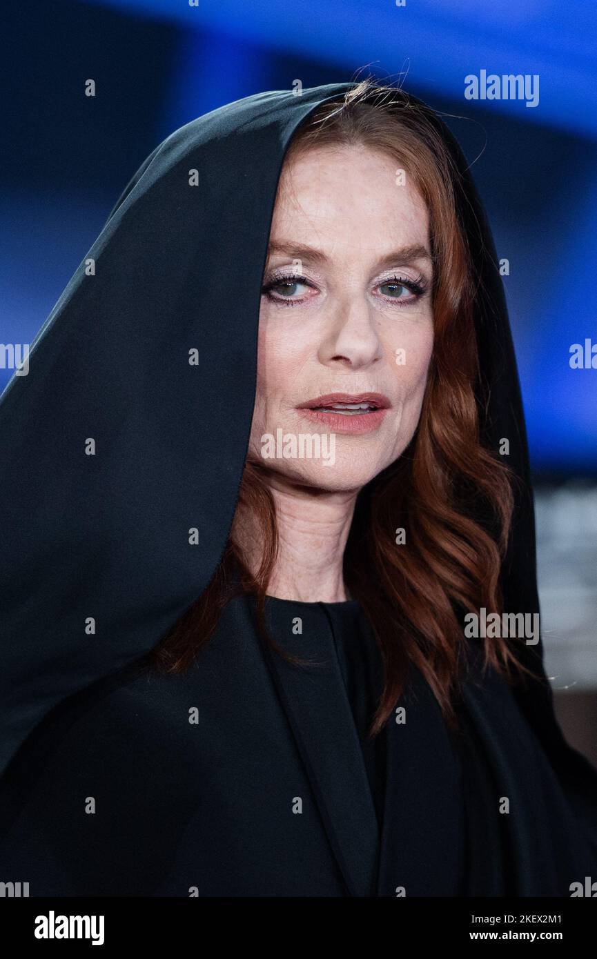 Marrakech, Morocco, November 14, 2022. Isabelle Huppert attending the