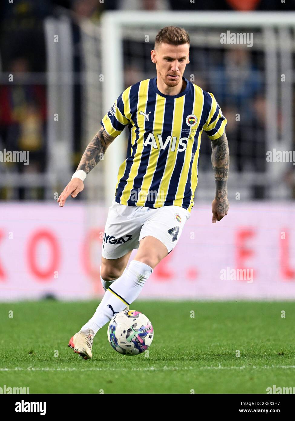 ISTANBUL - Serdar Aziz of Fenerbahce SK during the Turkish Super Lig ...