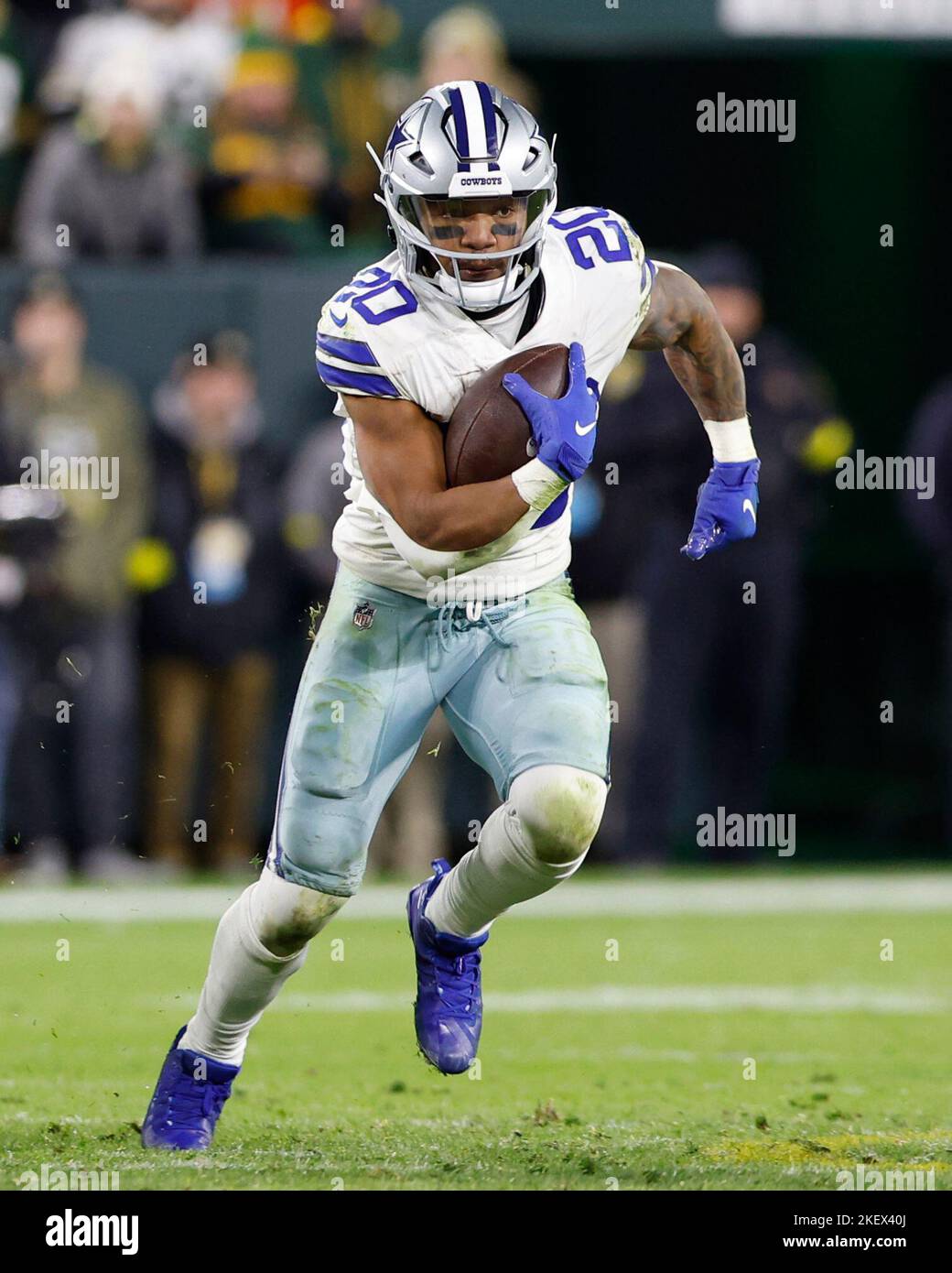 Green Bay, Wisconsin, USA. 13th Nov, 2022. Dallas Cowboys running back Tony  Pollard (20) during the NFL football game between the Dallas Cowboys and  the Green Bay Packers in Green Bay, Wisconsin.