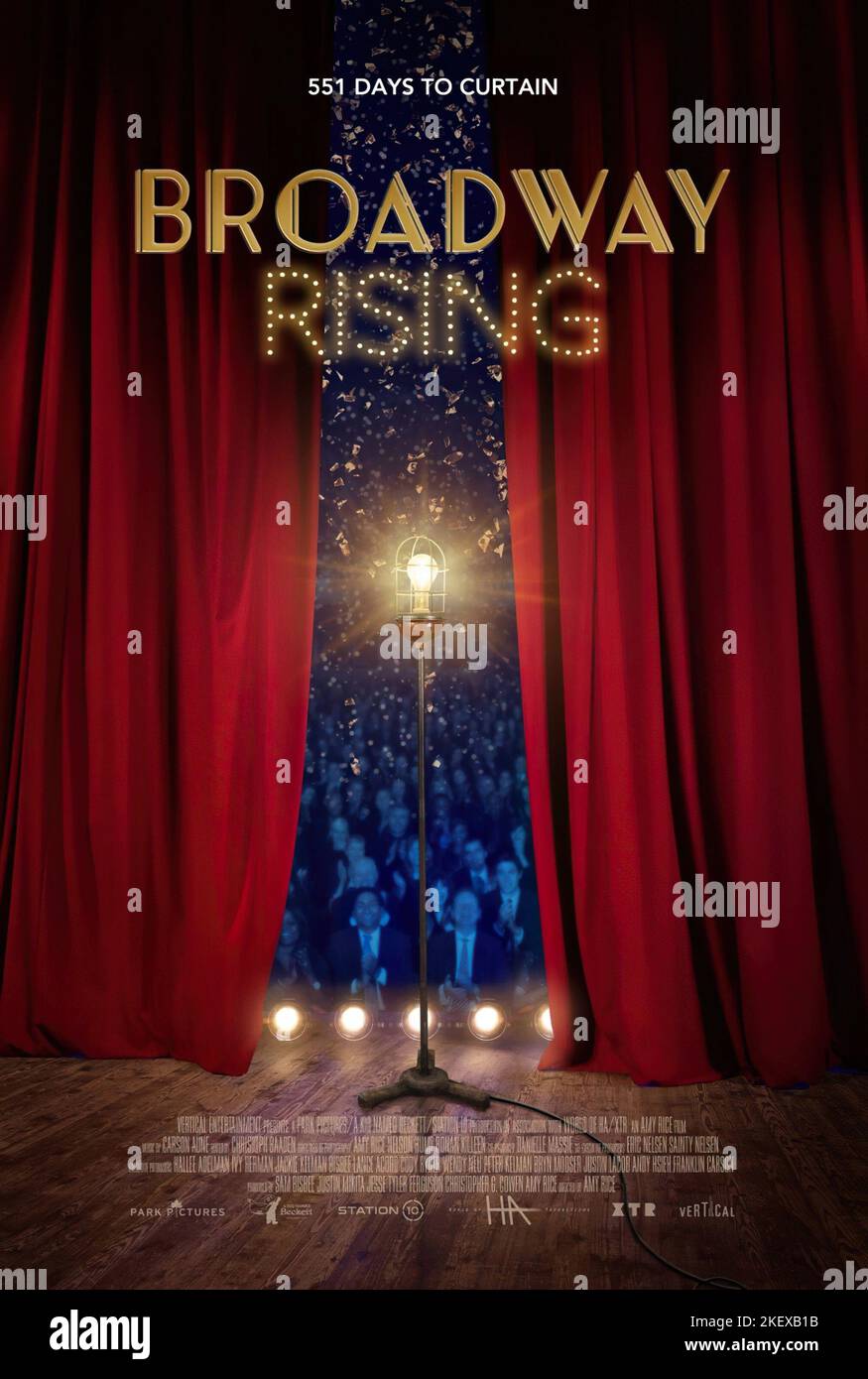 BROADWAY RISING, poster, 2022. © Vertical Entertainment / Courtesy
