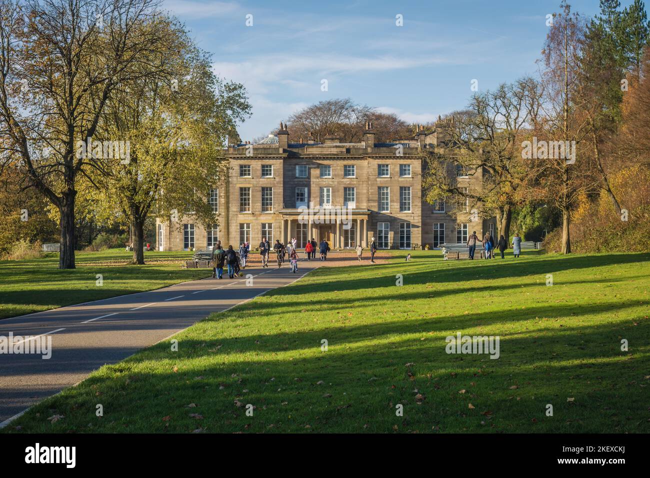 13.11.22 Aspull, wigan, UK. Haigh Hall is a historic country house in ...