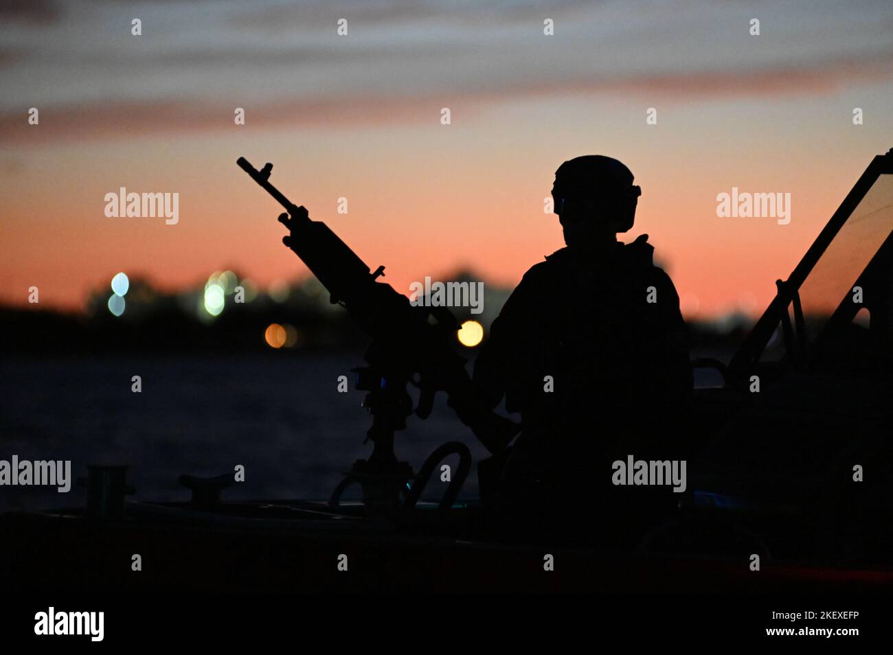 Coast Guard MSST New Orleans Team Member Prepares For A Training ...