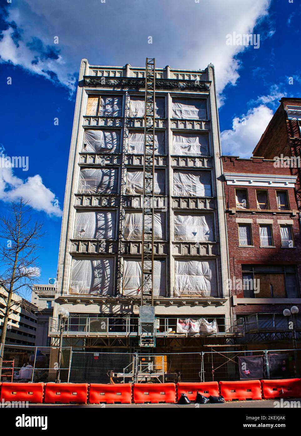 Urban renewal in downtown Columbus Ohio Stock Photo Alamy